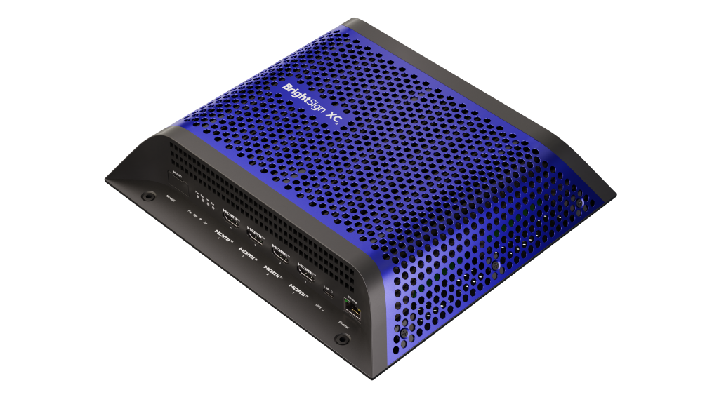 BrightSign Mediaplayer Elite  XC4055-Win10 8K 10bit, 4 HDMI OUT, LAN, 2 USB